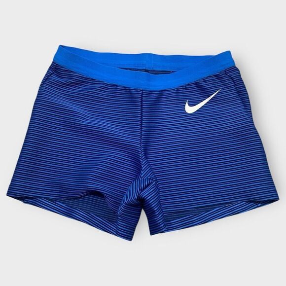 Nike Pro Elite Track & Field Blue Running Shorts Womens size X-Small AO8486-000 - Picture 2 of 6
